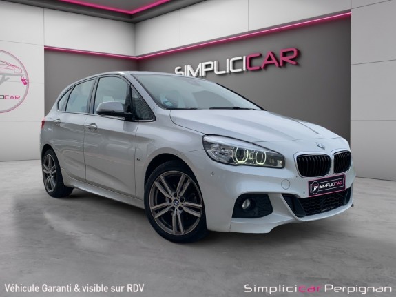 Bmw serie 2 active tourer f45 216d 116 ch m sport / hayon électrique / garantie 12 mois occasion simplicicar perpignan ...