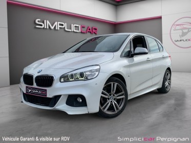 Bmw serie 2 active tourer f45 216d 116 ch m sport / hayon électrique / garantie 12 mois occasion simplicicar perpignan ...