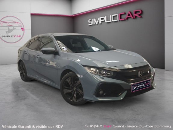 Honda civic 2017 1.0 i-vtec 129 executive carplay caméra gps entretien honda garantie 12 mois occasion simplicicar...