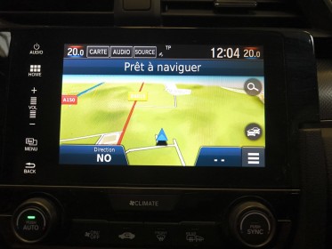 Honda civic 2017 1.0 i-vtec 129 executive carplay caméra gps entretien honda garantie 12 mois occasion simplicicar...