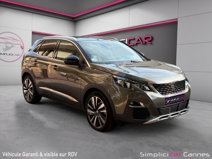 Peugeot 3008 1.6 thp 165ch ss eat6 gt line occasion cannes (06) simplicicar simplicibike france