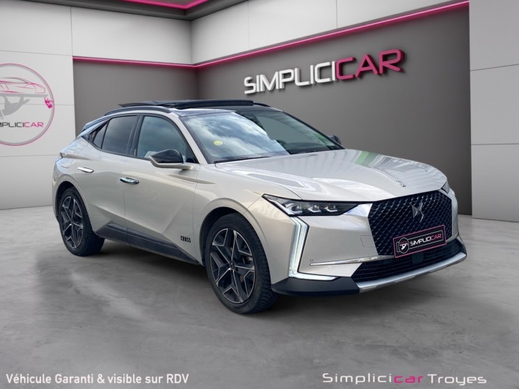 Ds ds 4 bluehdi 130 eat8 cross rivoli toit ouvrant affichage tête haute carplay garantie 12 mois occasion barberey...