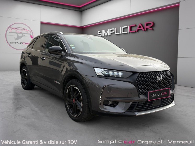 Ds ds7 crossback bluehdi 180ch eat8 performance line/ toit pano ouvrant/ hayon électrique/ sièges chauffants___ occasion...