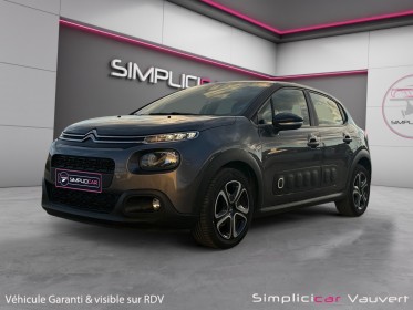 Citroen c3 c3 bluehdi 100 ss bvm6 feel radar de recul climatisation garantie 12 mois occasion simplicicar lunel simplicicar...