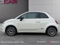 Fiat 500c serie 4 1.2 69 ch lounge cabriolet 1ère main gps bluetooth radar ar garantie 12 mois occasion simplicicar orleans...
