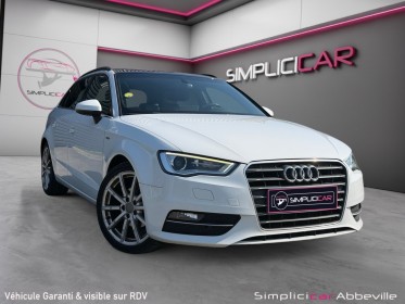 Audi a3 sportback 1.6 tdi 110 s line s tronic 7 garantie 12 mois occasion abbeville simplicicar simplicibike france