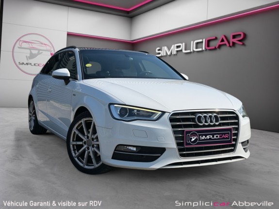 Audi a3 sportback 1.6 tdi 110 s line s tronic 7 garantie 12 mois occasion abbeville simplicicar simplicibike france