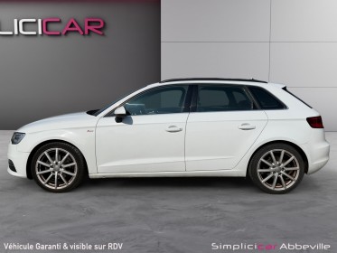 Audi a3 sportback 1.6 tdi 110 s line s tronic 7 garantie 12 mois occasion abbeville simplicicar simplicibike france