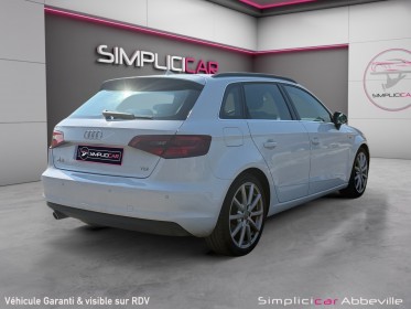 Audi a3 sportback 1.6 tdi 110 s line s tronic 7 garantie 12 mois occasion abbeville simplicicar simplicibike france