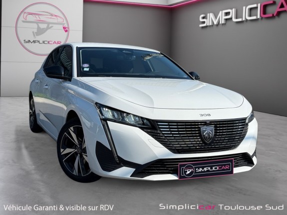 Peugeot 308 puretech 130ch eat8 allure pack applecarplay caméra de recul garantie 12 mois occasion simplicicar toulouse sud...