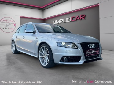 Audi s4 avant v6 tfsi 333 quattro s tro gps ja19 cuir sièges chauffants compatible ethanol garantie 12 mois occasion...