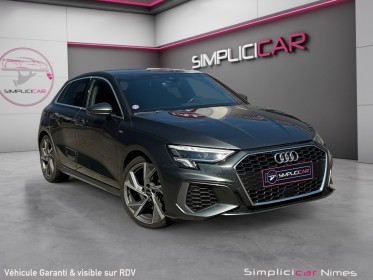 Audi a3 sportback 35 tfsi mild hybrid 150 s tronic 7 s line - caméra - garantie 12 mois occasion simplicicar nimes - rb auto...