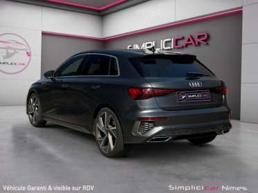 Audi a3 sportback 35 tfsi mild hybrid 150 s tronic 7 s line - caméra - garantie 12 mois occasion simplicicar nimes - rb auto...