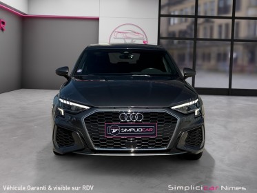 Audi a3 sportback 35 tfsi mild hybrid 150 s tronic 7 s line - caméra - garantie 12 mois occasion simplicicar nimes - rb auto...