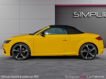 Audi tt cabriolet 1.8 tfsi 180ch s-line - jaune végas occasion simplicicar la fleche simplicicar simplicibike france