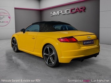 Audi tt cabriolet 1.8 tfsi 180ch s-line - jaune végas occasion simplicicar la fleche simplicicar simplicibike france