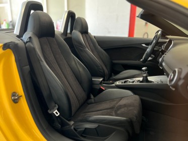 Audi tt cabriolet 1.8 tfsi 180ch s-line - jaune végas occasion simplicicar la fleche simplicicar simplicibike france