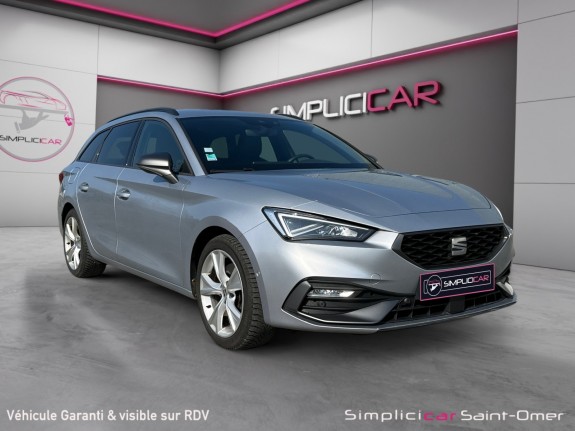 Seat leon sportstourer 2.0 tdi 150 dsg7 fr attelage garantie 12 mois occasion simplicicar saint-omer simplicicar simplicibike...