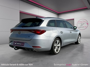 Seat leon sportstourer 2.0 tdi 150 dsg7 fr attelage garantie 12 mois occasion simplicicar saint-omer simplicicar simplicibike...