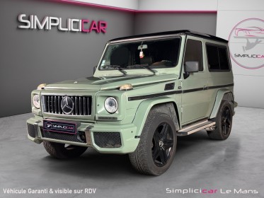 Mercedes classe g 3000 300ge 4x4 moteur rénové garantie 12 mois occasion simplicicar le mans simplicicar simplicibike france