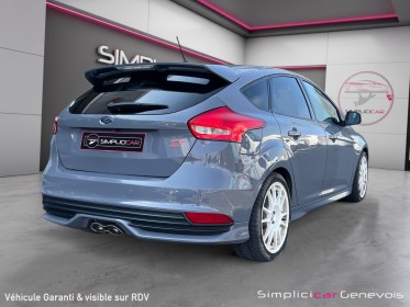 Ford focus 2.0 tdci 185 st gps caméra roues hiver ete moteur neuf 20 000 kms garantie 12 mois occasion simplicicar genevois...