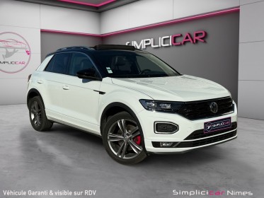 Volkswagen t-roc 2.0 tdi 150 dsg7 4motion r-line - toit ouvrant - caméra - carplay - garantie 12 mois occasion simplicicar...