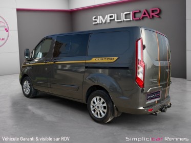Ford transit custom fourgon 2.0 ecoblue 130ch limited l2h1  - 6 places - camera de recul - carplay occasion simplicicar...