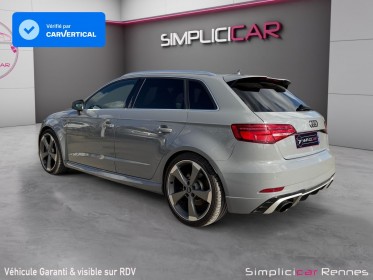 Audi rs3 sportback 2.5 tfsi 400ch s tronic 7 quattro - volant r8 carbone - moteur daza - sièges diamants - bo - camera...