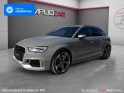 Audi rs3 sportback 2.5 tfsi 400ch s tronic 7 quattro - volant r8 carbone - moteur daza - sièges diamants - bo - camera...