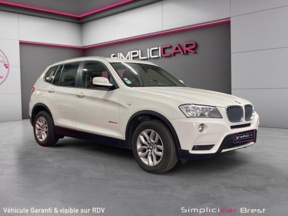 Bmw x3 f25 xdrive20d 184ch excellis steptronic a - garantie 12 mois occasion simplicicar brest simplicicar simplicibike france