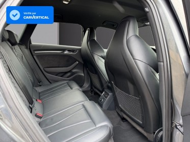 Audi rs3 sportback 2.5 tfsi 400ch s tronic 7 quattro - origine france - sièges diamants - radar av ar - keyless occasion...