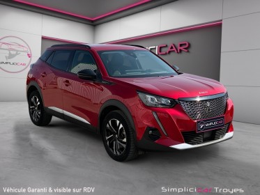 Peugeot 2008 bluehdi 130 eat8 roadtrip caméra régulateur de vitesse occasion barberey simplicicar simplicibike france