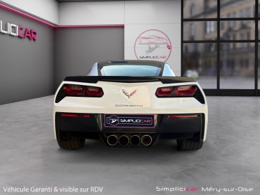 Chevrolet corvette c7 6.2 v8  3lt stingray 466 ch targa caméra de recul échappement à clapet garantie 12 mois occasion...