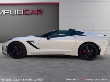 Chevrolet corvette c7 6.2 v8  3lt stingray 466 ch targa caméra de recul échappement à clapet garantie 12 mois occasion...