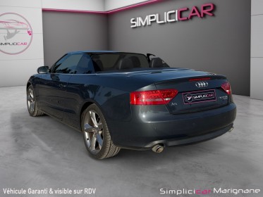 Audi a5 cabriolet v6 3.0 tdi 240 dpf quattro ambiente s tronic radar bluetooth siege chauffant garantie 12 mois occasion...
