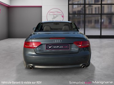 Audi a5 cabriolet v6 3.0 tdi 240 dpf quattro ambiente s tronic radar bluetooth siege chauffant garantie 12 mois occasion...