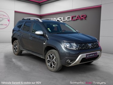 Dacia duster dci 110 4x2 prestige attelage caméra de recul régulateur garantie 12 mois occasion barberey simplicicar...