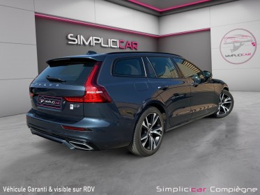 Volvo v60 touring r- design b3 163 ch boite auto - faible km - 2 eme mains - occasion simplicicar compiegne simplicicar...