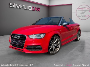 Audi a3 cabriolet 2.0 tdi 150 ambition luxe s tronic 6  faible kms  caméra de recul  garantie 12 mois occasion simplicicar...