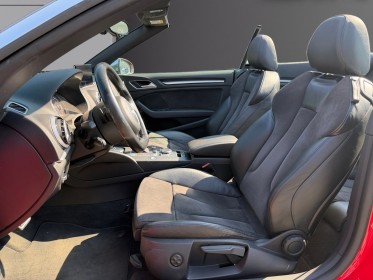 Audi a3 cabriolet 2.0 tdi 150 ambition luxe s tronic 6  faible kms  caméra de recul  garantie 12 mois occasion simplicicar...