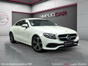 Mercedes classe e coupe 200 9g-tronic avantgarde line - garantie 12 mois occasion simplicicar lyon ouest simplicicar...