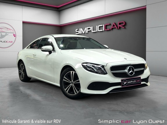 Mercedes classe e coupe 200 9g-tronic avantgarde line - garantie 12 mois occasion simplicicar lyon ouest simplicicar...