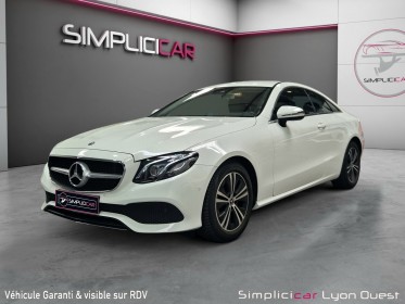 Mercedes classe e coupe 200 9g-tronic avantgarde line - garantie 12 mois occasion simplicicar lyon ouest simplicicar...