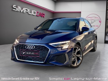 Audi a3 sportback 35 tfsi mild hybrid 150 s tronic 7 - camera de recul - regulateur adaptatif - roue de secours occasion...