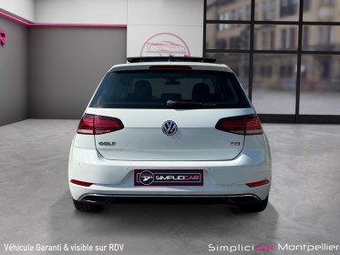 Volkswagen golf 1.4 tsi 125ch first edition toit ouvrant carplay caméra de recul occasion montpellier (34) simplicicar...