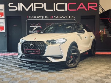 Ds automobile ds3 crossback 155cv eat8 performance line ds matrix led entretien 100% ds 1 ère main garantie 12 mois occasion...