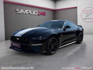 Ford mustang fastback v8 5.0 bva10 gt, pack premium, magneride, suivi ford, garantie 12 mois. occasion simplicicar villejuif ...