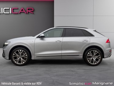 Audi q8 50 tdi 286 tiptronic 8 quattro s line garantie constructeur 2028 - carplay - camera 360 - regulateur de vitesse -...