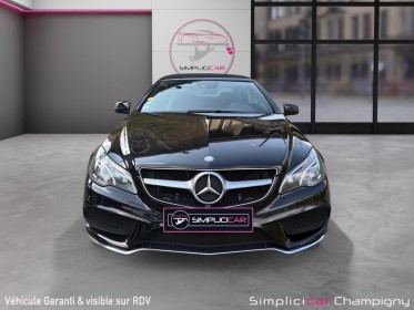 Mercedes classe e cabriolet 250 cdi fascination - sièges électriques - caméra 360 - entretien mercedes occasion...