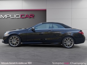 Mercedes classe e cabriolet 250 cdi fascination - sièges électriques - caméra 360 - entretien mercedes occasion...